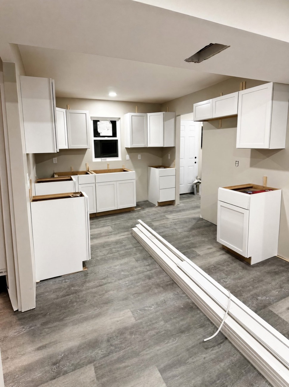 Kitchen remodel finished by First Line Solutions in Cedar Rapids